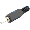   Hohlstecker gerade 1,3 x 3,0mm, 14mm Schaftlänge