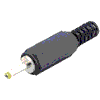   Hohlstecker gerade 1,7 x 5,5mm, 10mm Schaftlänge