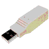   USB-Adapter A male an B female