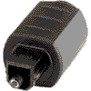   optischer Adapter Toslink Stecker an 3,5mm mini Kupplung