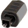 optischer Adapter Toslink Stecker an 3,5mm mini Kupplung