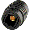   optischer Y-Adapter Toslink Kupplung an 2x Toslink Kupplung