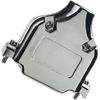   Sub-D-Haube Metall, kurze Schrauben, 25polig