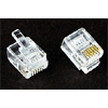   RJ12-Stecker 6P6C, Flachkabel