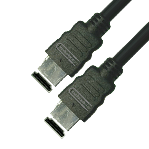   Videokabel HDMI-Secker 19polig auf HDMI-Stecker 19polig 1m
