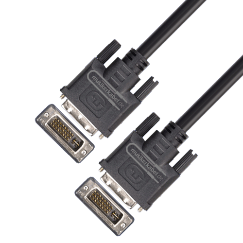 DVI-I SingleLink 24+5 male an DVI-I SingleLink 24+5 male, 20m