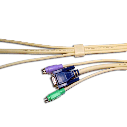   KVM-Kabel, VGA male-male, 2x PS-2 male-male, 1,8m