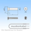  DIN 965 4.8 M3  8 DIN 965 Senkschraube Kreuzschlitz 4.8 M3x8 schwarz verzinkt