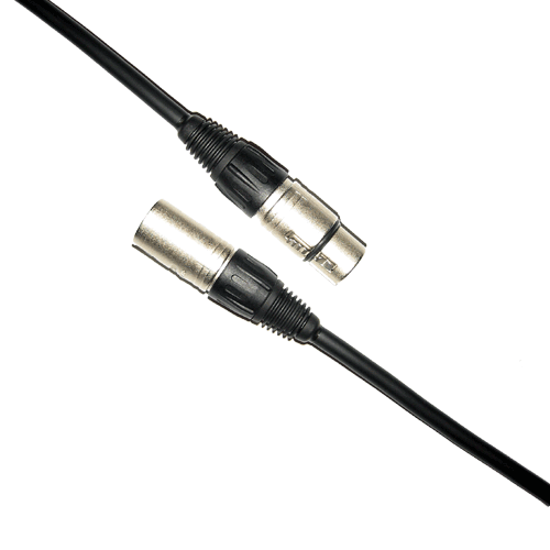 Schulz Kabel NRI 1 Schulz MK1, 2x XLR (male, female) Neutrik, schwarz, 1m