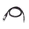 Schulz Kabel ARH 3 XLR 3pol male an Klinkenstecker 6,3mm stereo, lowCost 3m
