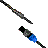Schulz Kabel WMS 10 Speakon 2pol. an Klinke, 2x 1,5qmm, Schulz Kabel, 10m, LowCost