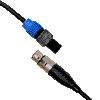 Schulz Kabel BDAP  5 Speakon 2pol. an XLR-Stecker female, 2x 2,5qmm, 5m LowCost