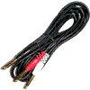 Schulz Kabel GIS 1 Klinkenstecker 6,3mm stereo - 2x Klinkenstecker 6,3mm mono 1m
