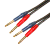 Schulz Kabel GWAS 6 2x Klinkenstecker 6,3mm mono an 2x Klinkenst. 6,3mm mono (verg.) 6m