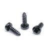 Neutrik A-SCREW 1-8 Plastite Schneidschrauben Zylinderkopfschraube 2,9x8 schwarz