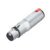 Neutrik NA3FJ Neutrik Adapter rund XLR female - Klinkenbuchse 6,3mm stereo