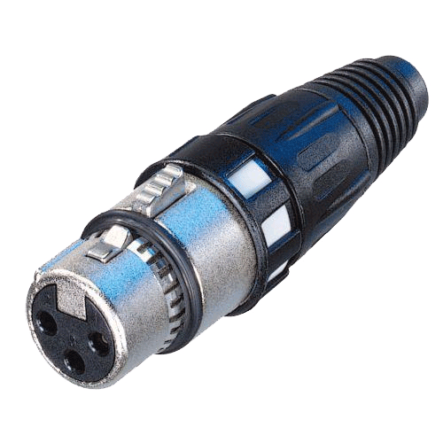 Neutrik NC3FXCC Neutrik XLR-Stecker XCC-Serie 3pol female