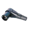 Neutrik NC3MRC-BAG Neutrik XLR-Stecker RC-Serie 3pol male, gewinkelt, versilberte Kontakte, schwarzes Gehäuse