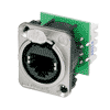 Neutrik NE8FDV-YK Neutrik etherCON RJ45 Buchse, D-Serie, IDC, nickel