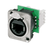Neutrik NE8FDV-Y110 Neutrik etherCON RJ45 Buchse, D-Serie, IDC 110 nickel