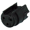 Neutrik NM3 Neutrik NanoCon Kontakteinsatz 3pol male