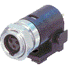 Neutrik NP3F-V Neutrik nanoCON Buchse 3pol female vertikale Platine