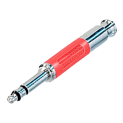 Neutrik NP3TT-1-R Neutrik TT-Phone-Stecker, vernickelte Kontakte, rot