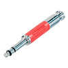 Neutrik NP3TT-1-R Neutrik TT-Phone-Stecker, vernickelte Kontakte, rot