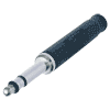 Neutrik NP3TT-P-B Neutrik TT-Phone-Stecker, Crimp, vernickelte Kontakte, schwarz