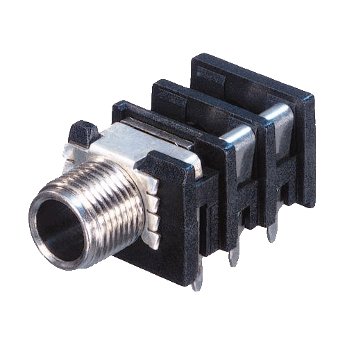 Neutrik NRJ6HM-1 Neutrik Klinkenbuchse 6,3mm stereo horizontal geschaltet Metallgewinde geerdet