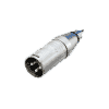 Neutrik NA2MPMM Neutrik Adapter rund XLR male - Cinchstecker