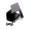 Neutrik NA-HOUSING Neutrik Adapter Leergehäuse 2x D-Serie, Alu, schwarz