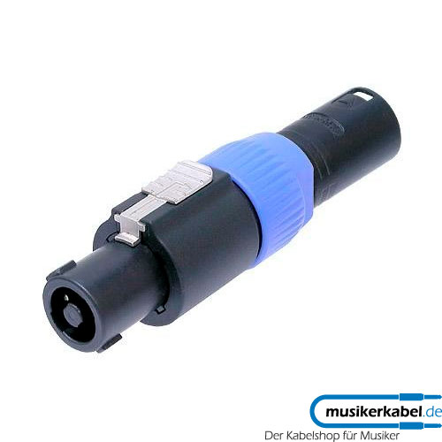 Neutrik NA4FC-M Neutrik Adapter Speakonstecker - XLR-Stecker male