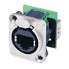 Neutrik NE8FDP Neutrik etherCON RJ45 Durchgangsbuchse D-Serie nickel