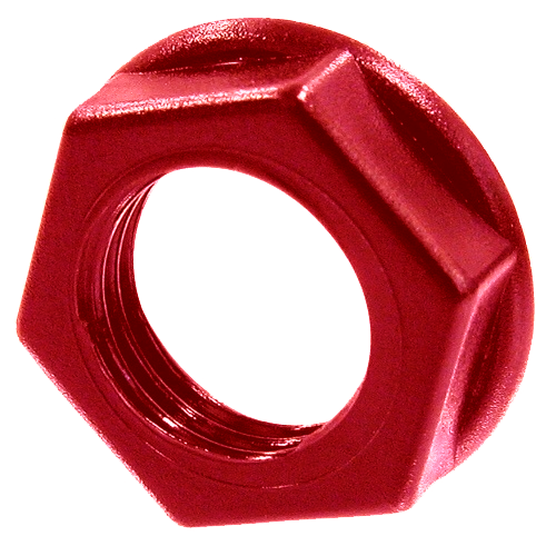 Neutrik NRJ-NUT-R Neutrik Sechskantmutter Kunststoff rot