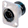 Neutrik ORP8M-NI Neutrik Neutricon Buchse male, nickel, Set
