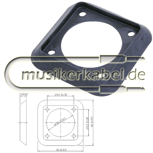 Neutrik SCNLT Neutrik Speakon Dichtung für NLT4MP