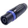 Neutrik NLT4MX-BAG Neutrik speakON Stecker 4pol male, STX schwarz