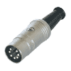 Rean NYS323 Rean DIN-Stecker 7polig, versilberte Kontakte
