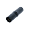 Neutrik NA5MM-B Neutrik Adapter rund XLR 5pol male - XLR 5pol male schwarz