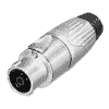 Neutrik NLT8FX-BAG Neutrik Speakon-Stecker 8pol female, STX schwarz