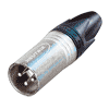 Neutrik NC3MXX Neutrik XLR-Stecker XX-Serie 3pol male, versilberte Kontakte, nickel