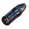 Neutrik NC3MXX-BAG Neutrik XLR-Stecker XX-Serie 3pol male, versilberte Kontakte, schwarz