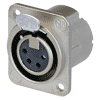 Neutrik NC4FD-LX-M3 Neutrik XLR-Buchse DLX-Serie 4pol female, M3-Löcher