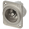 Neutrik NC4MD-LX-M3 Neutrik XLR-Buchse DLX-Serie 4pol male, M3-Löcher