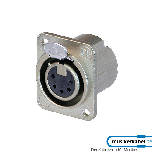 Neutrik NC5FD-LX-M3 Neutrik XLR-Buchse DLX-Serie 5pol female, M3-Löcher