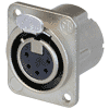Neutrik NC5FD-LX-M3 Neutrik XLR-Buchse DLX-Serie 5pol female, M3-Löcher