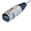 Neutrik NKE6S-1-WOC Neutrik EtherCon CAT6-Kabel 1m
