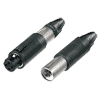 Neutrik NC3FM-C Neutrik convertCon XLR 3pol nickel