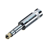 Rean NYS228GT Rean Klinkenstecker 6,3mm stereo, vergoldeter Tip